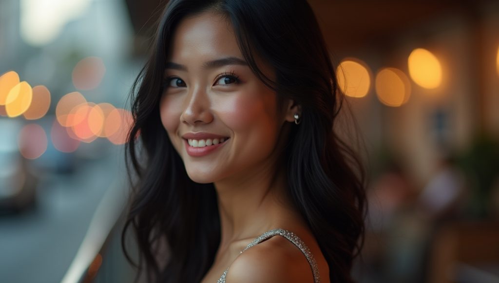 Beautiful Thai woman in her 30s