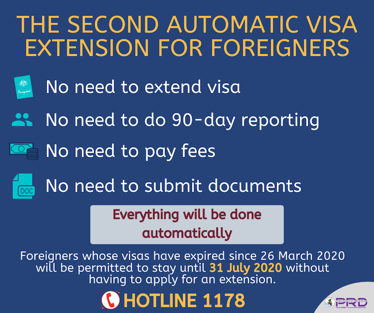 Immigration confirms second auto visa extension until July 31st 2020
