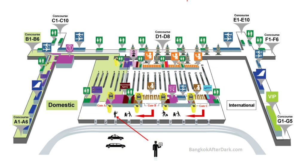 Bangkokg Airport Map 1024x540 
