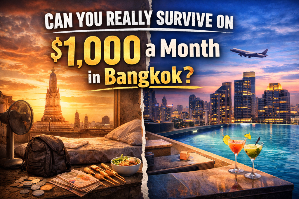 Living on $1,000 in Bangkok