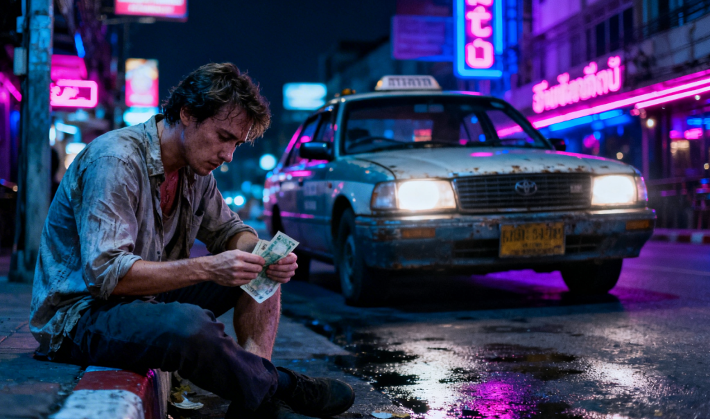 Bangkok nightlife taxi scam