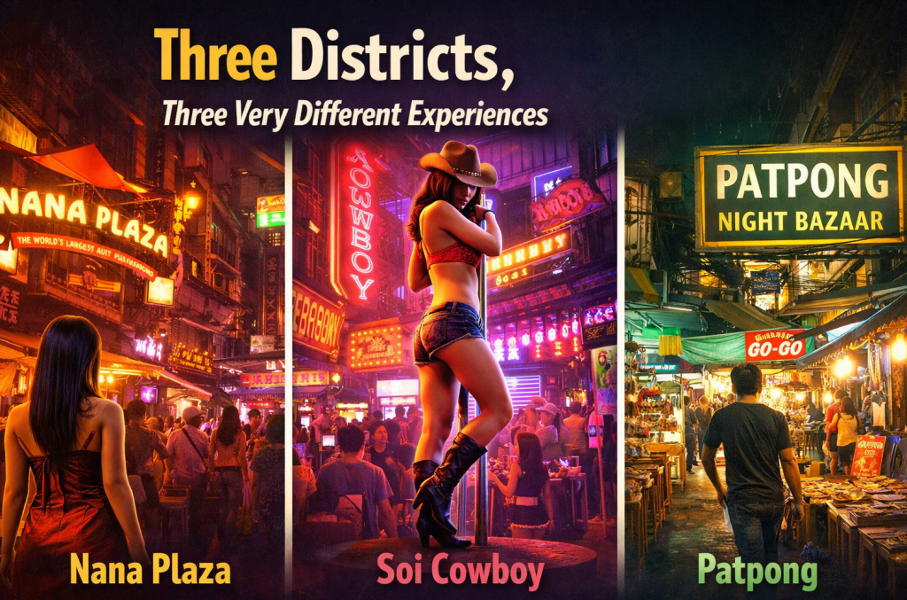 Bangkok naughty night life districts