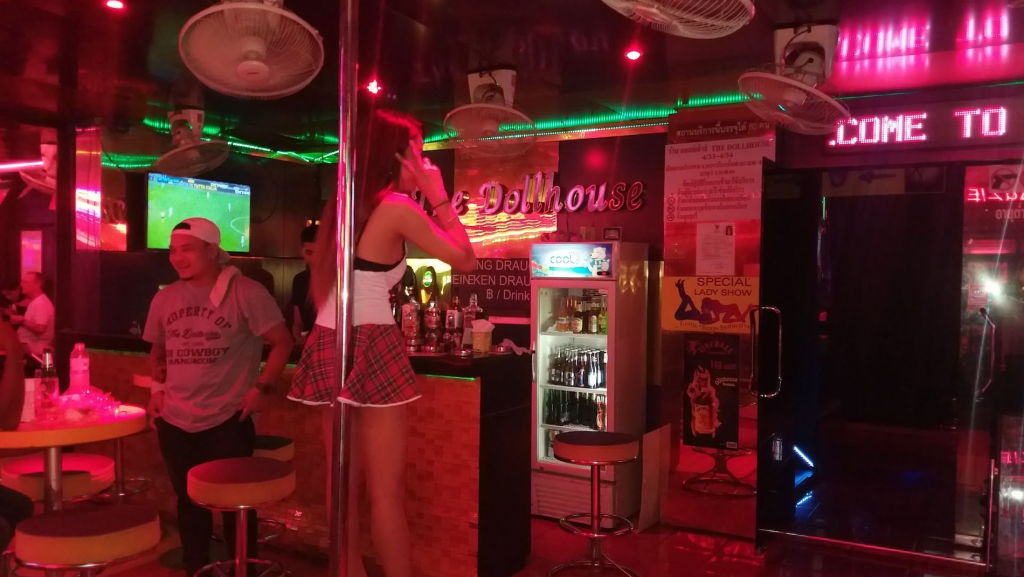 Inside dollhouse Soi cowboy 