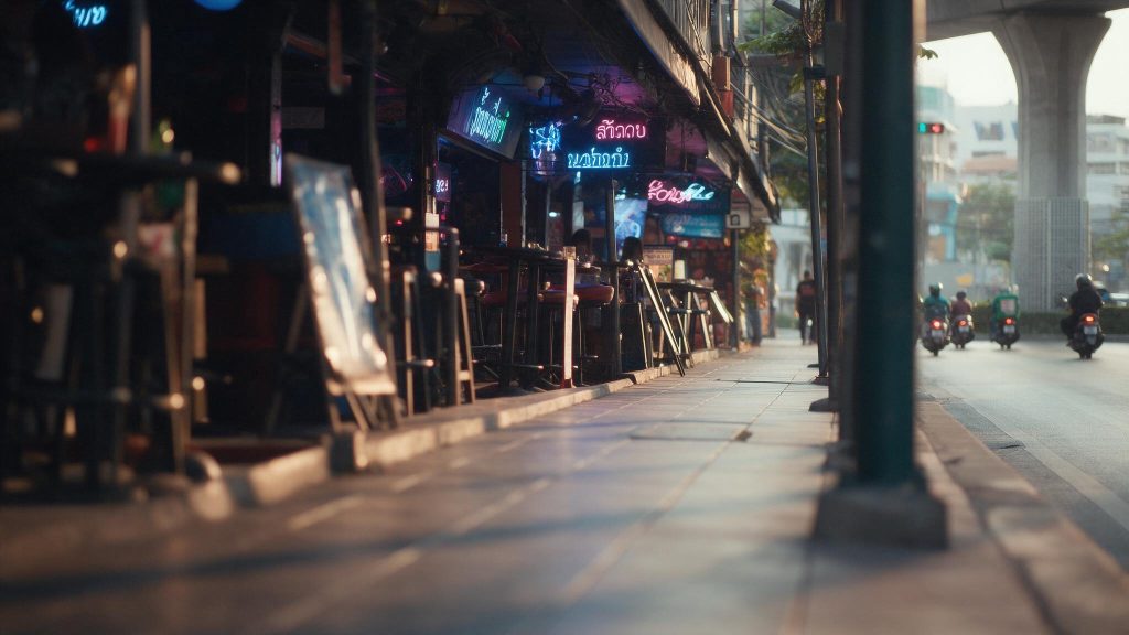 Bangkok at dusk